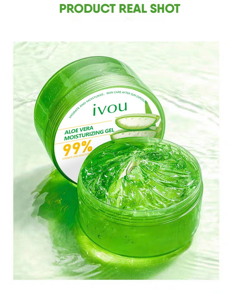 High Quality Sun Burn Skin Repair Aloe Vera Soothing Gel for Face