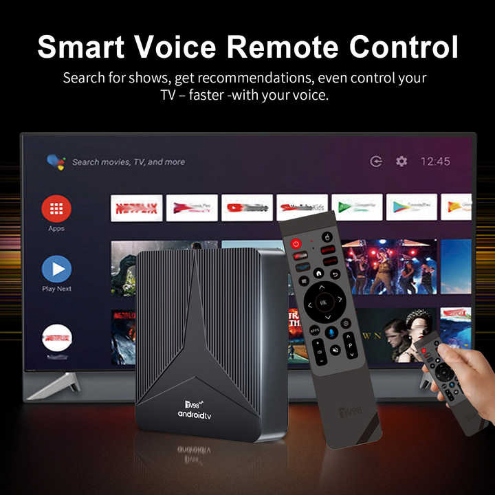 2025 New Factory Price TV98 ATV Rk3518 Set Top Box Quad Core Media Player Android 4K TV Box 2GB+16GB