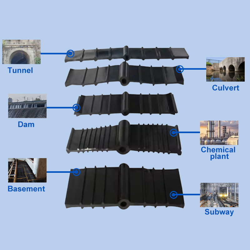 Basement PVC Water Stopper Concrete Joint Rubber Water Stop of Concrete Waterproofing