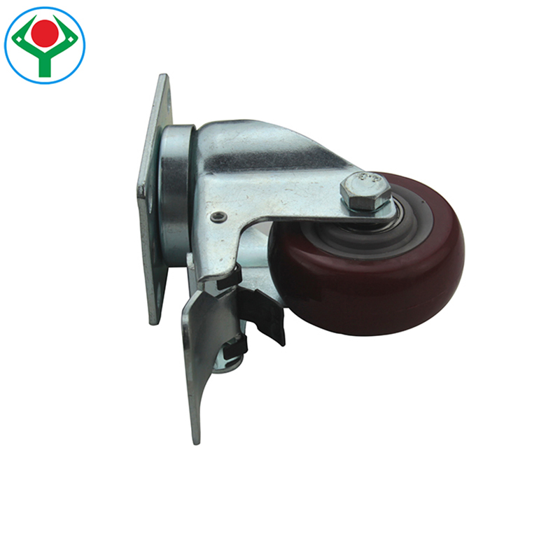 3 Inch Univeral Height Adjustable Swivel Industrial Heavy Duty Casters Wheels with Break