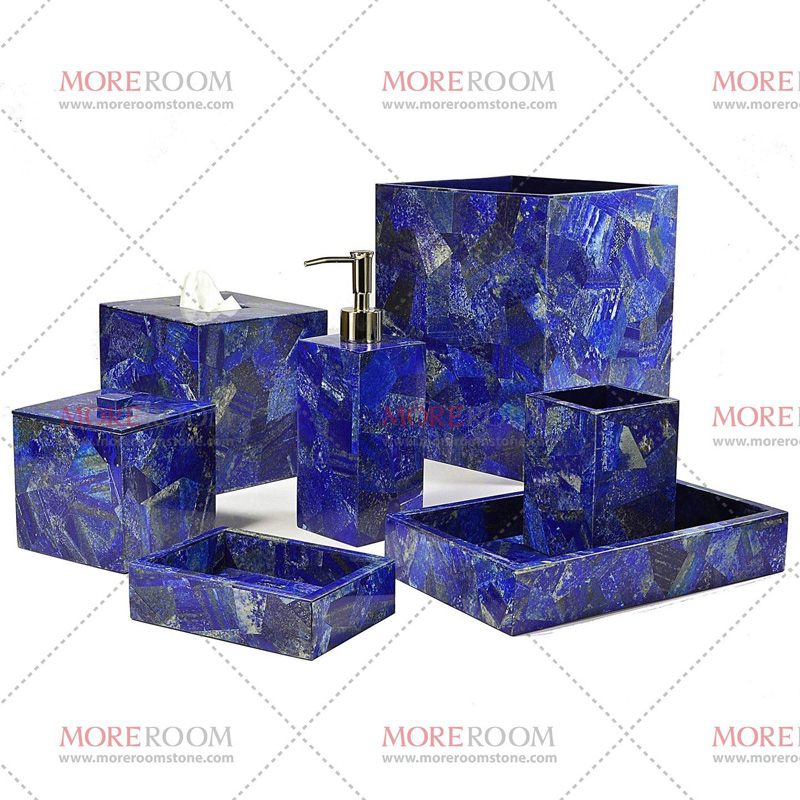 Labradorite Gemstone Bathroom Sets