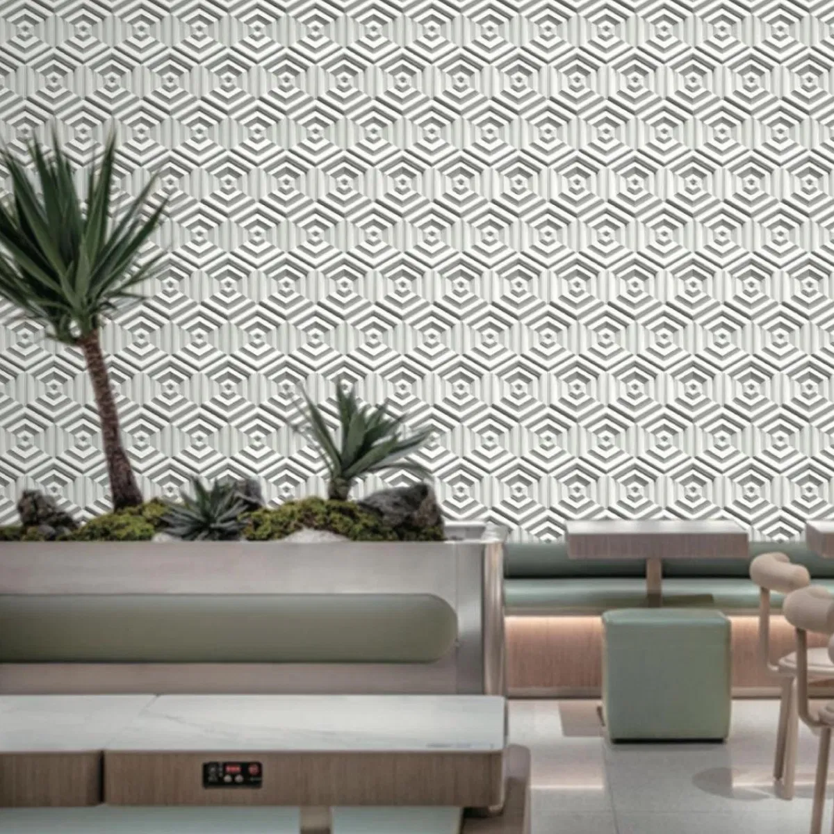 3D Concrete Brick Tiles Uhpc Different Designs for Indoor Wall Decor Tortuga 170*195mm