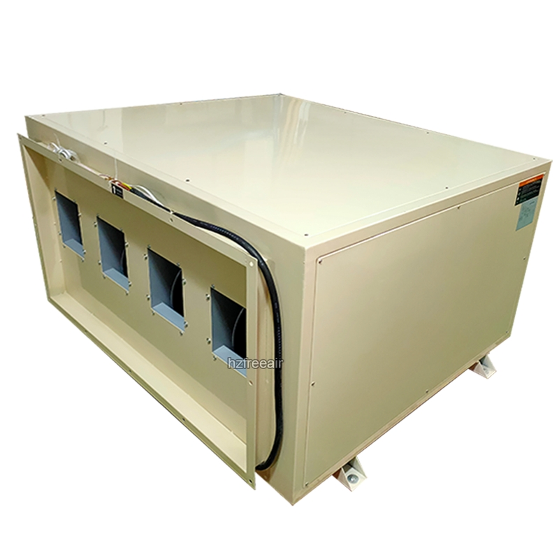 600L/D Ceiling Dehumidifier Large Dehumidification Capacity for Museum with Timer WiFi Function
