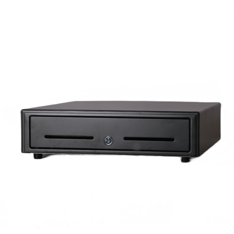 POS Metal Cash Drawer Register Slide Series Front Lock Money Cash Box Drawer