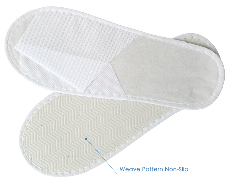 New Design Open Toe Pedicure Slipper Disposable Hotel Slippers