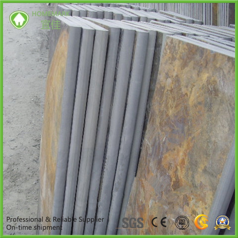 Natural Rusty Slate for Coping Stone in Swimming Pool