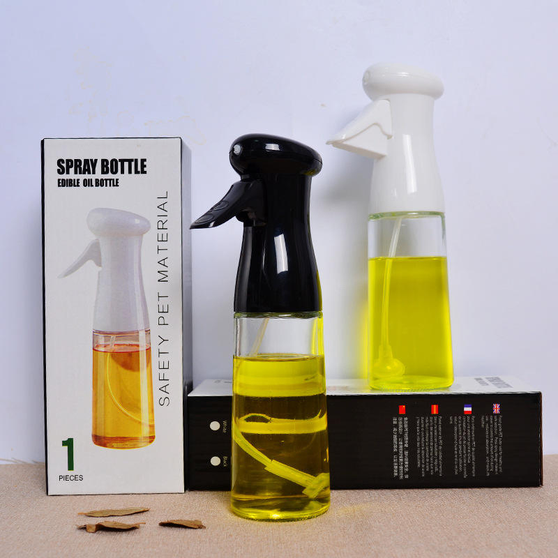 Kitchen Gadgets Oil Fine Mist Sprayer 200ml Glass Olive Oil Vinegar Mister Container Sprayer