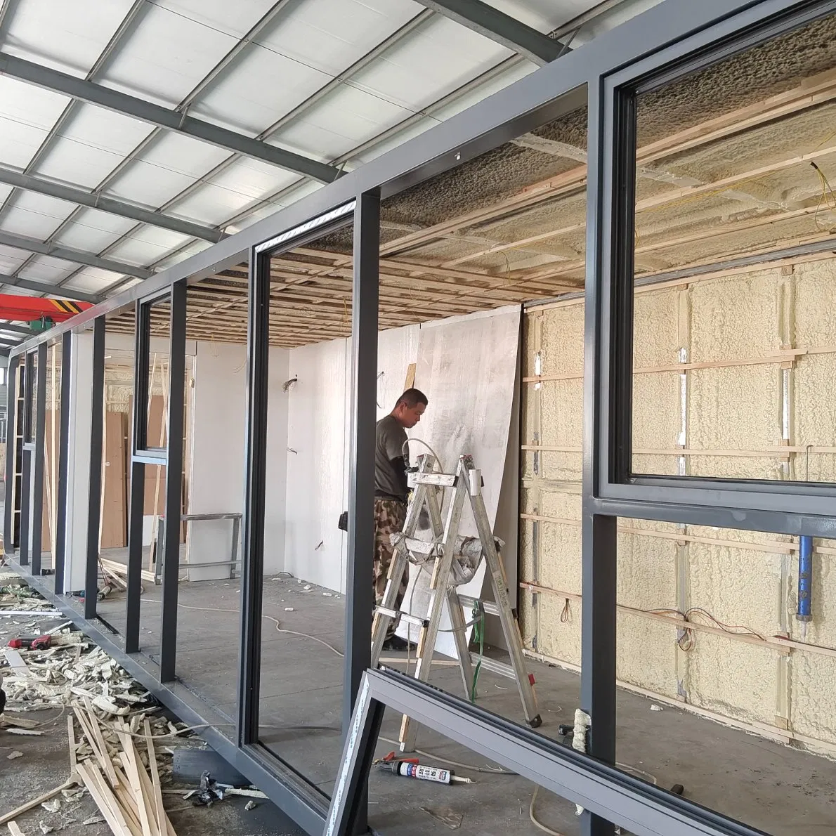Economic CE Certified European Standard Capsule Hotel Prefab Prefabricated Apple Cabin Container House Waterproof Steel
