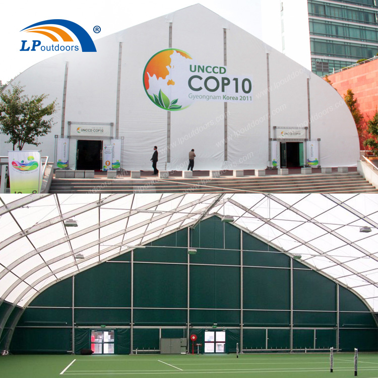 Modular Building Curved Circus Tent for Sports Court or Church