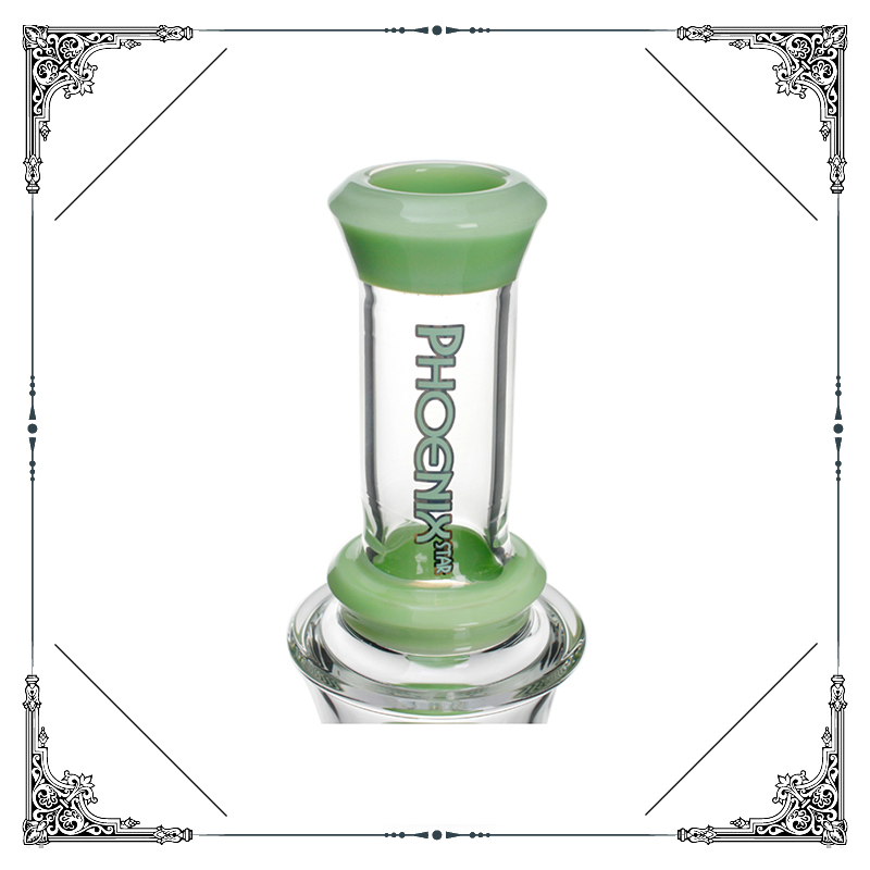 Wholesale Phoenixstar Glass High Quality 16.5 Inches Recycler Tall Big Straight Tube Tobacco Smoking Water Pipe with 10 Arm Perc