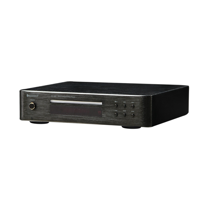 DVD Player for TV with HDMI, CD Player for Home, Plays All Regions and Formats, Durable Metal Casing, Remote