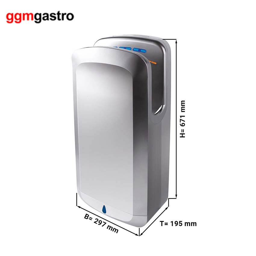 Commercial High Speed Automatic Hot Hand Dryer Stainless Steel Jet Hand Dryer