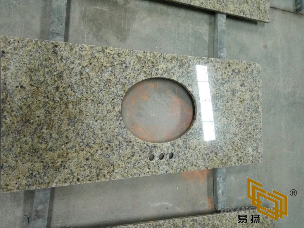 New Venetian Gold Granite Countertop for Kitchen/Bathroom/Vanity/Table Top/Home Decoration/Building Material