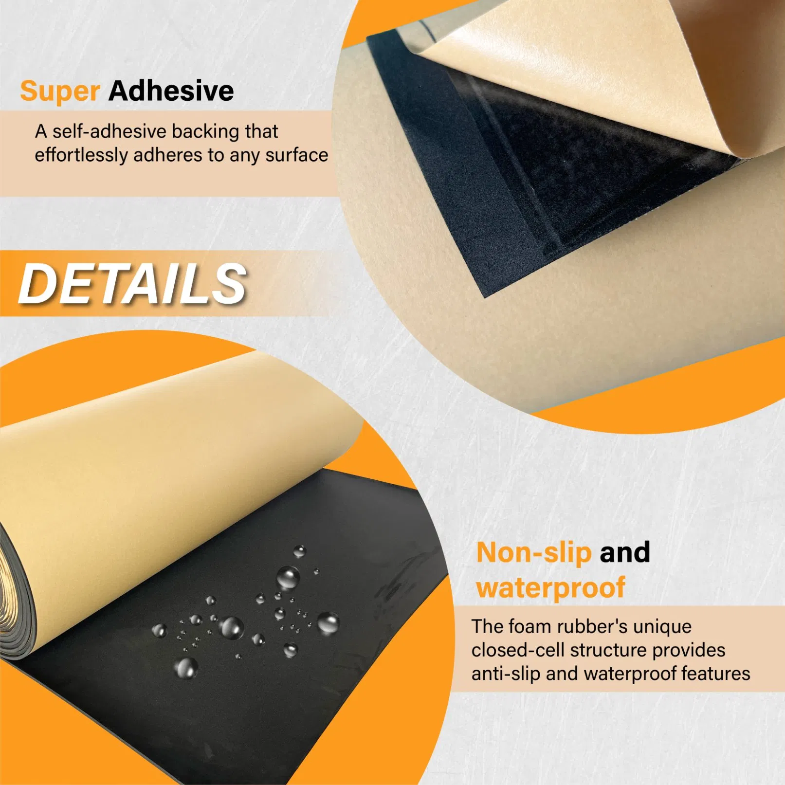 Insulation Foam Multi-Function Soundproof Sponge Foam Sheet
