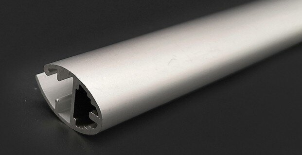 Roller Blind Curtain Rod/Rail Silver 23mm Bottom Rail