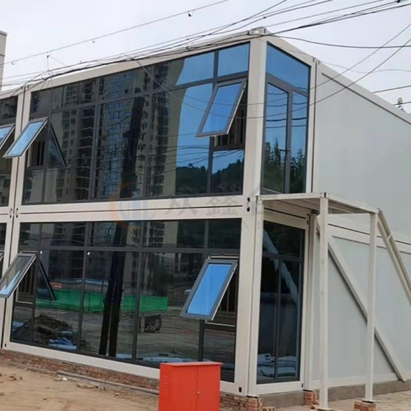 Sandwich Panel Flat Pack Container House for Hotel/Dormitory/Apartment