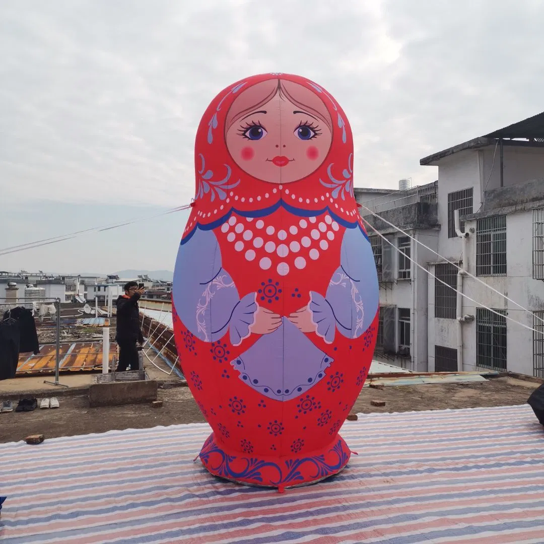 Super Cute Big Russian Nesting Doll Inflatable, Perfect for Parade & Cultural Exhibition Shows