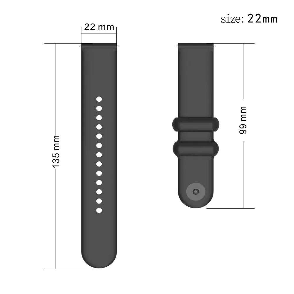 High Quality 18mm 20mm 22mm Quick Release Silicone Wristbands Watches Bands Belts Customized Rubber Watch Straps