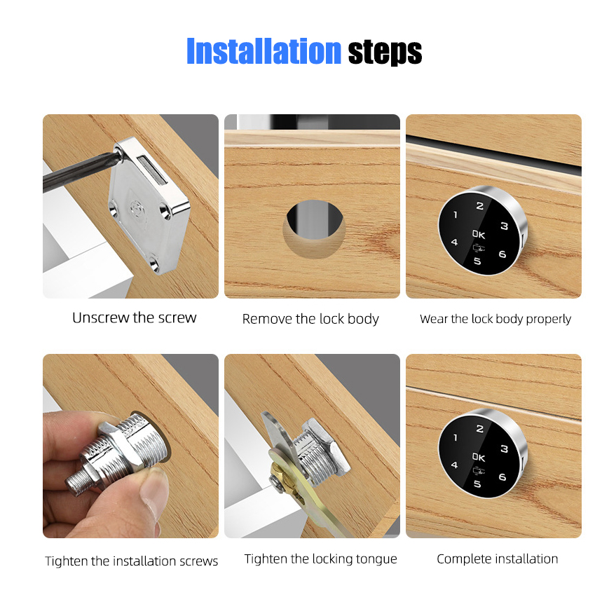 Gym Sunna Furniture China Wholesale Hotel Drawer Card Combination Electronic Locker Lock