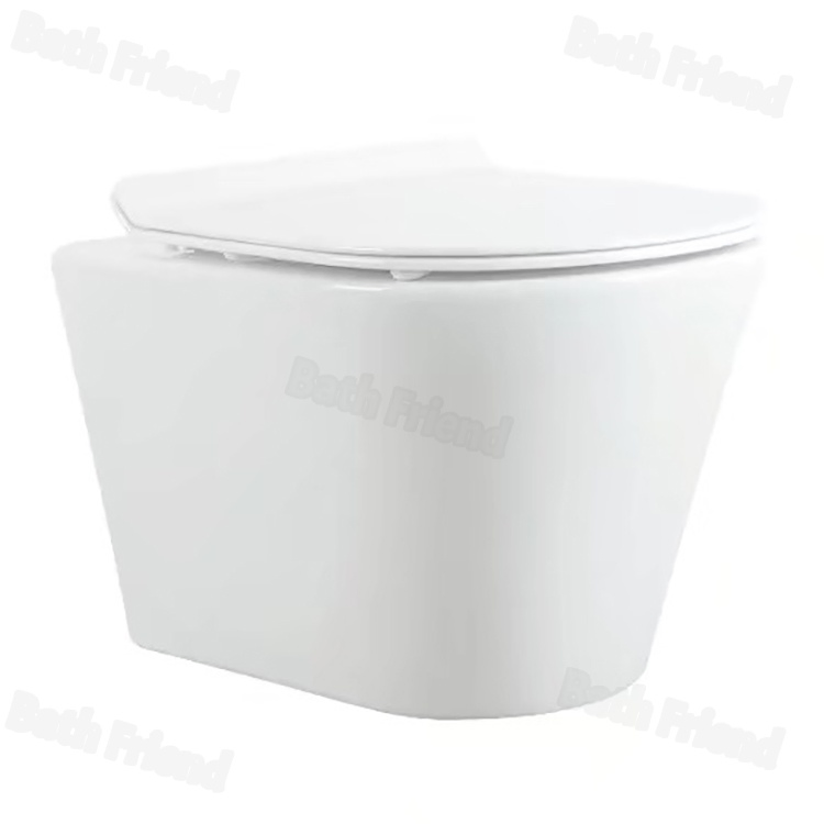 Economic Ceramic Wc Rimless Hanging Toilet Bowl Cheap Price Wall Hung Toilet for Bathroom