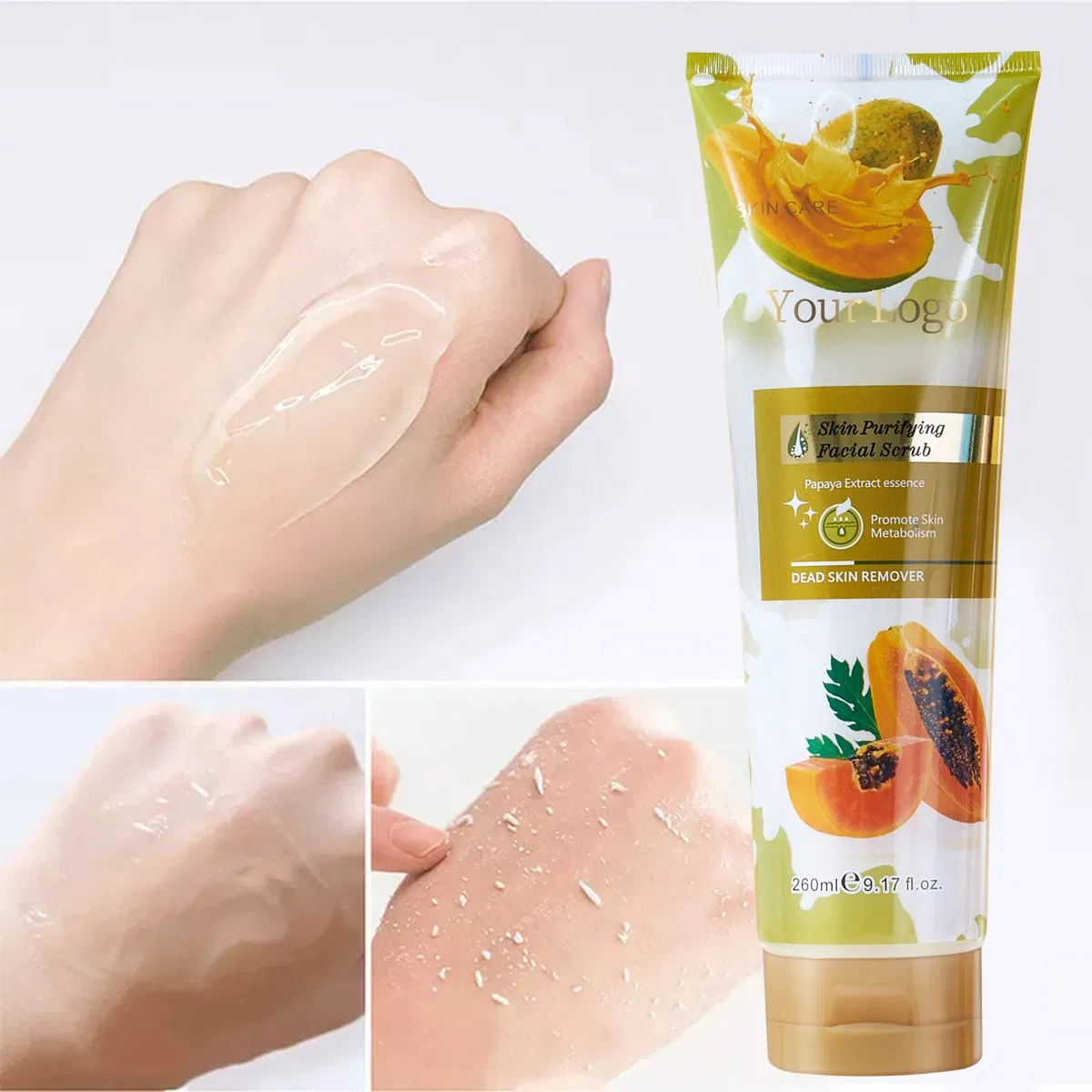 Gentle Exfoliating Scrub for All Skin Types and Flawless Complexion