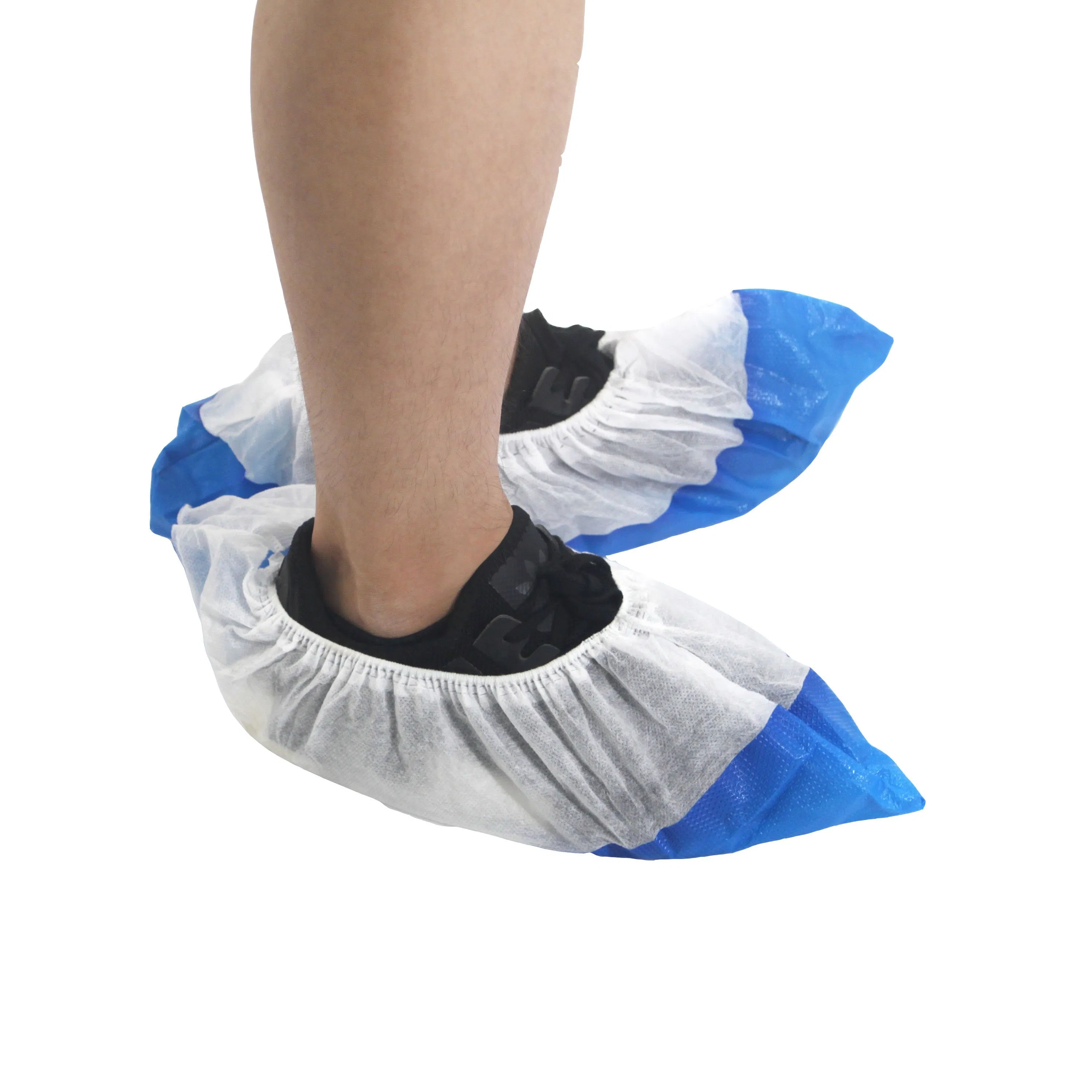 Diposable Nonwoven Shoe Cover with PP+CPE for Single-Use