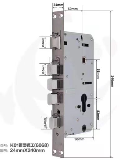 WiFi Tuya APP Camera Monitor Screen Mobile NFC Remote Control Fingerprint Door Lock