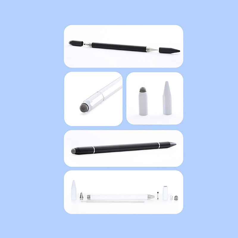 3 in 1 Disc Stylus Pen Fast Charge Active Pencil Capacitive Pen Tablet Drawing Pencil Universal Touch Stylus Pens for iPad 10th Gen/Galaxy Tab A9 Plus