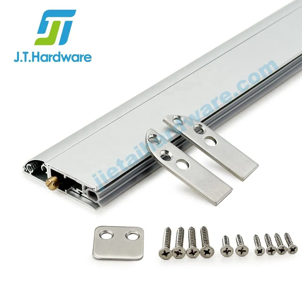 Jthardware Surface Mounted Drop Down Door Sweep Automatic Door Bottom Seal for Fire Door