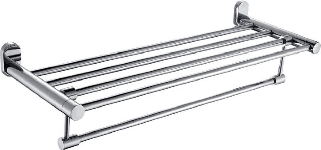 Двойная вешалка для полотенец из нержавеющей стали