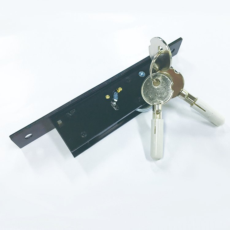 Stealth Lock Cross Key Sliding Door Hook Lock for Wooden Door