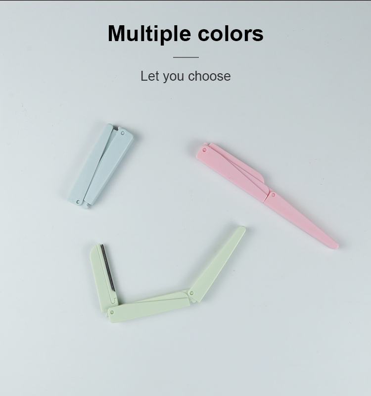 Precision Eyebrow Razors: Portable 3-Pack for Flawless Makeup