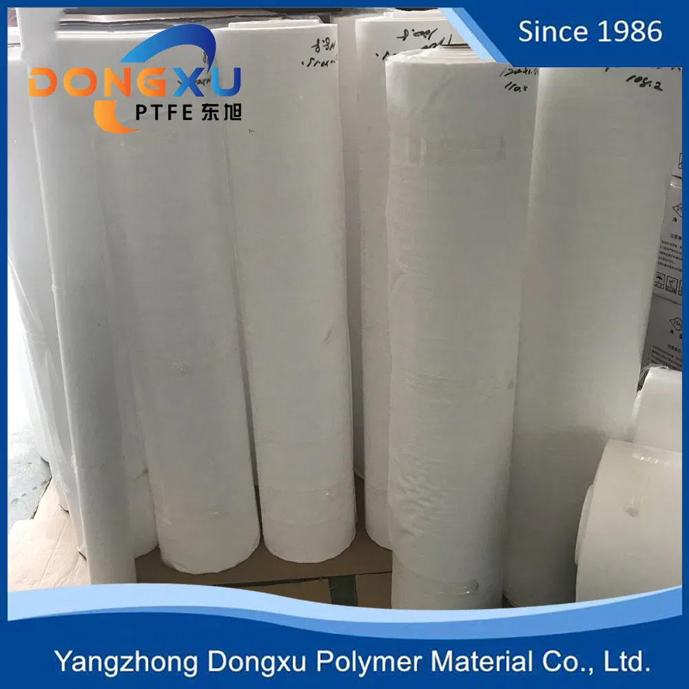 Factory 100% Virgin Skiving Molded PTFE/F4 Plate Plastic Sheet