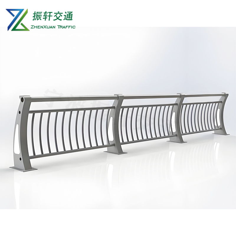 High Quality Galvanized Anti-Collision Bridge Safety Barrier Zinc Steel Bridge Guardrail for Sale