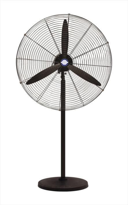 Промышленный напольный вентилятор с 3 алюминиевыми лопастями