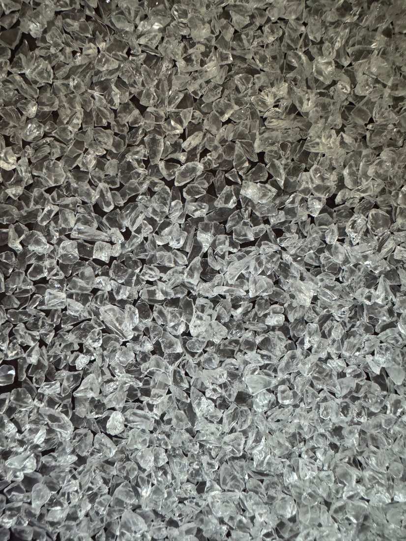 White Glass Sand 5-6 Mesh