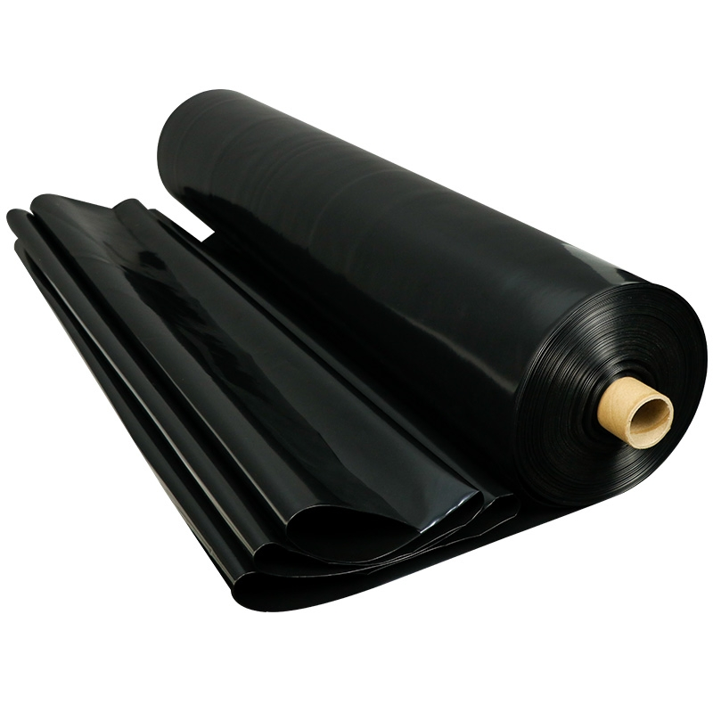High Quality Black EPDM Sheet Rubber Foundation Pond Liner Self Adhesive RV Flat Roof Waterproof Membrane