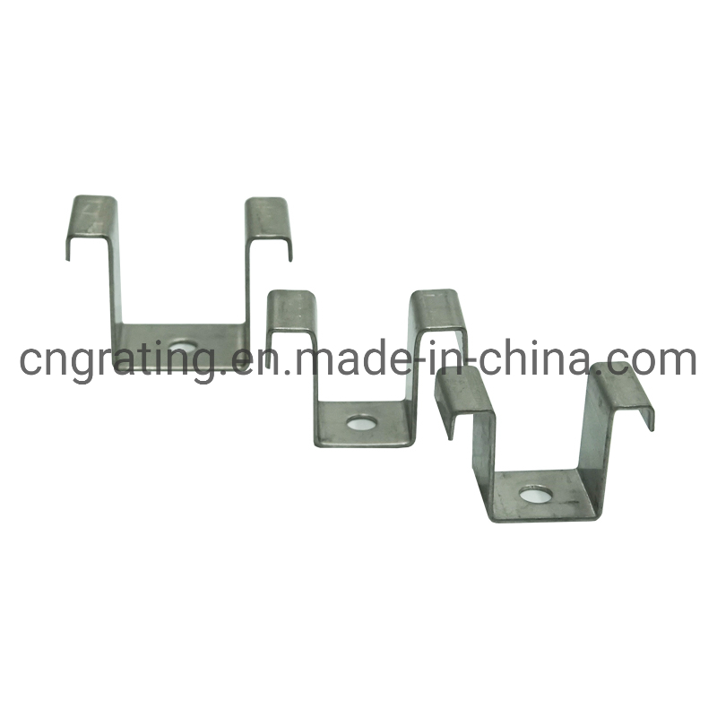 Steel/Stainless Steel / FRP GPR Fiberglass Grating Clip with nail and bolt