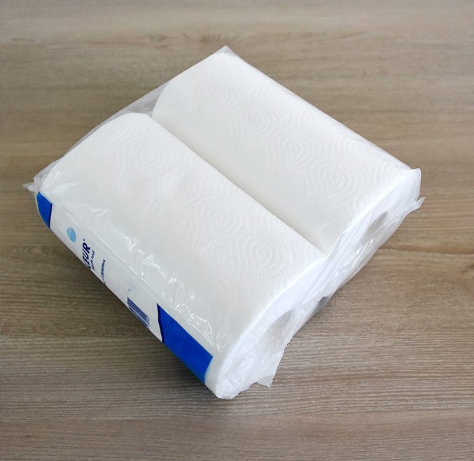 Kitchen Paper 2ply Perforated Tree Free Strong Absorbent Sustainable Bamboo Roll Towel Tissue
