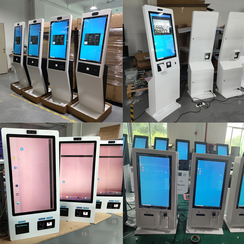 Self Payment Kiosk Fujitsu F53 ATM Machine Shopping Mall ATM with Cash Recycler Cash Dispenser Cash Acceptor