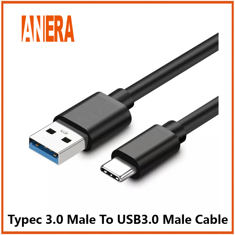 High-Quality 3A Fast Charging 10g Transfer USB3.0 Am to Type C Mobile Data Cable