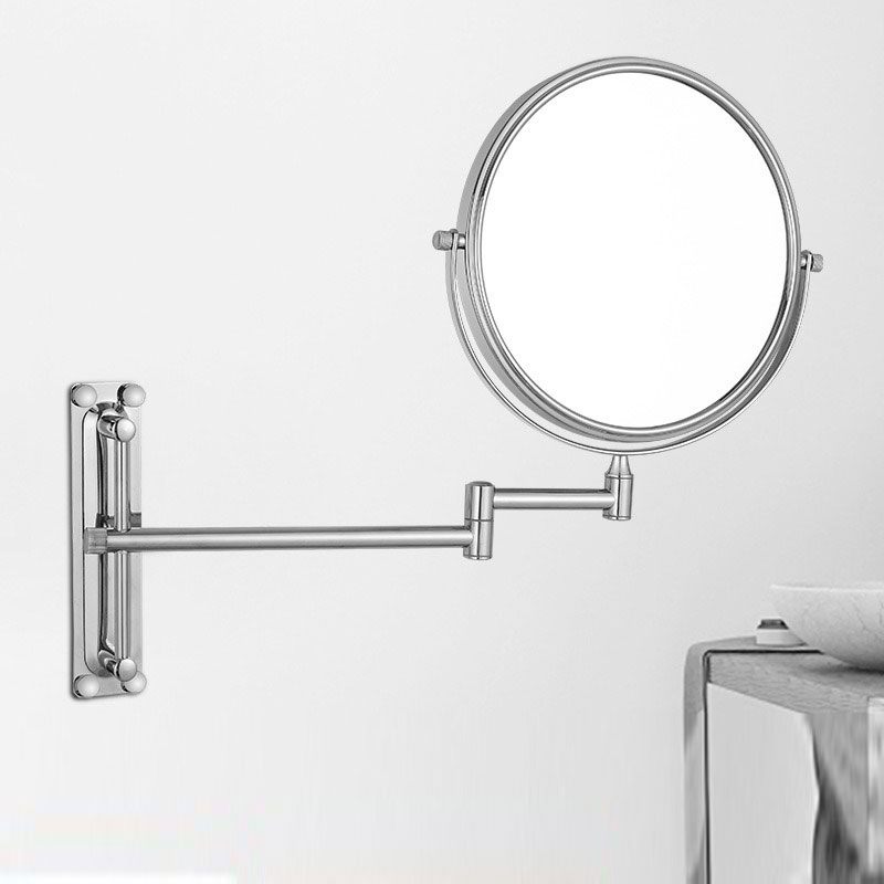 Elegant Mirror in Mirror Design with Adjustable LED Lighting for Beauty