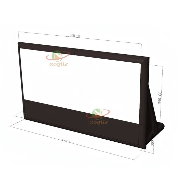 Large Black Blow up Movie Screen