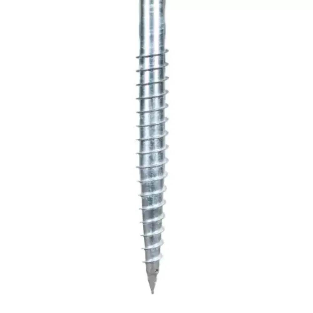 Винтовой грунтовый анкер BEWIN для солнечных электростанций