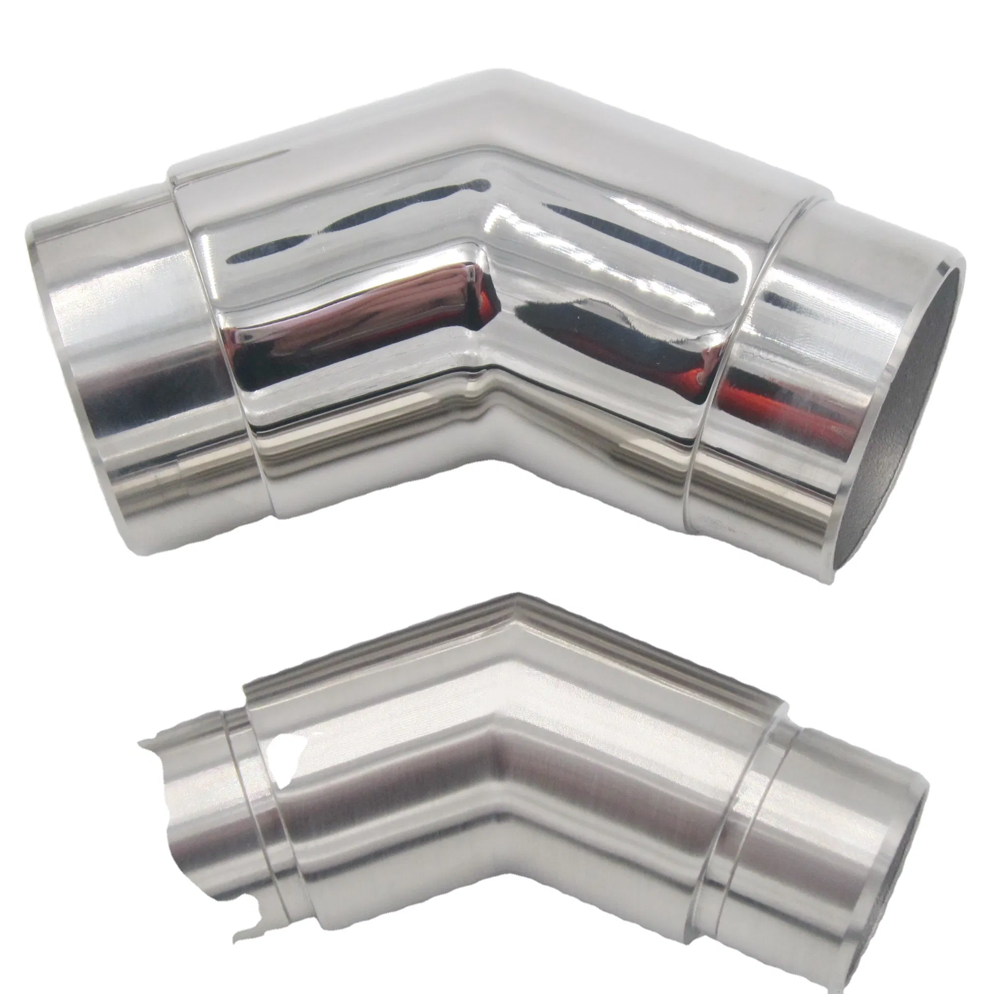 316 Stainless Steel Staircase Handrail 3 Way 90 Degree Elbow
