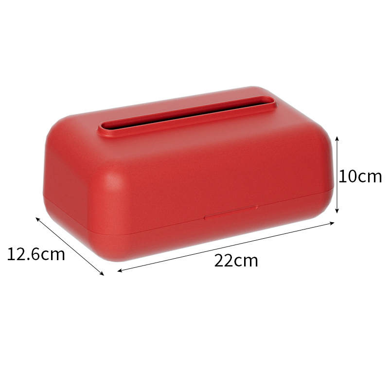 White Black Red Scandinavian Style Creative Car Tissue Box