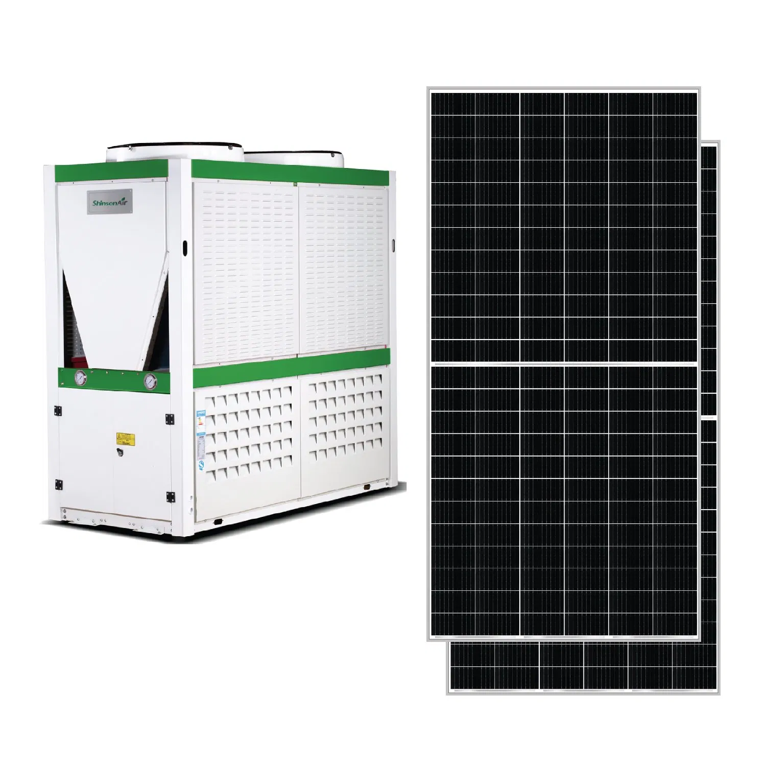 Monobloc Graded-Storage Quiet Solar Water Heater Heat Pump