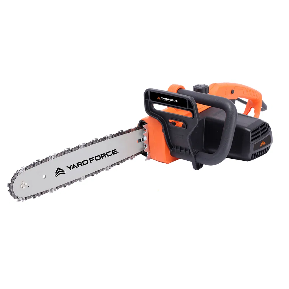 Yard Force 1800W Electric Chainsaw for Hardwood, Storm Cleanup - Es U35