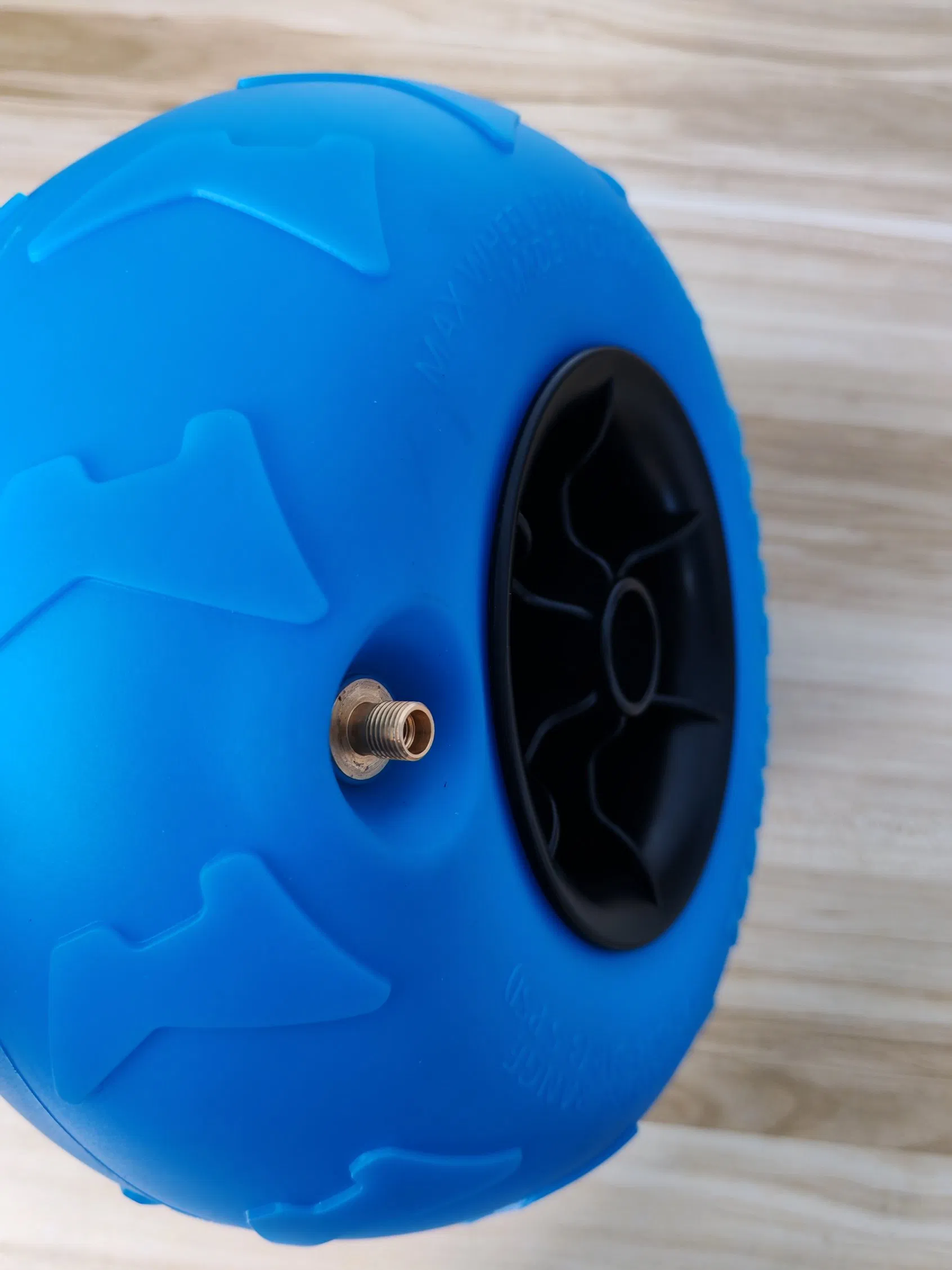9 Inch Vinyl Tire Beach Wheel for Kayak Cart Canoe Trolley