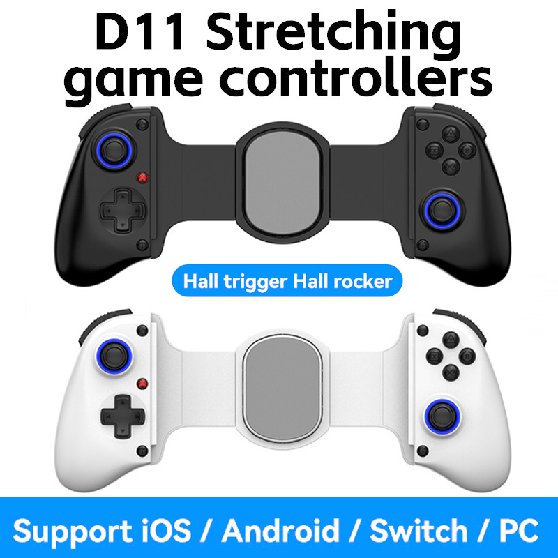 Bsp D11 Handheld Wireless Game Stretching Controller for Switch/Android/Ios/PC 3D Joystick Six-Axis Gyroscope Gaming Gamepad